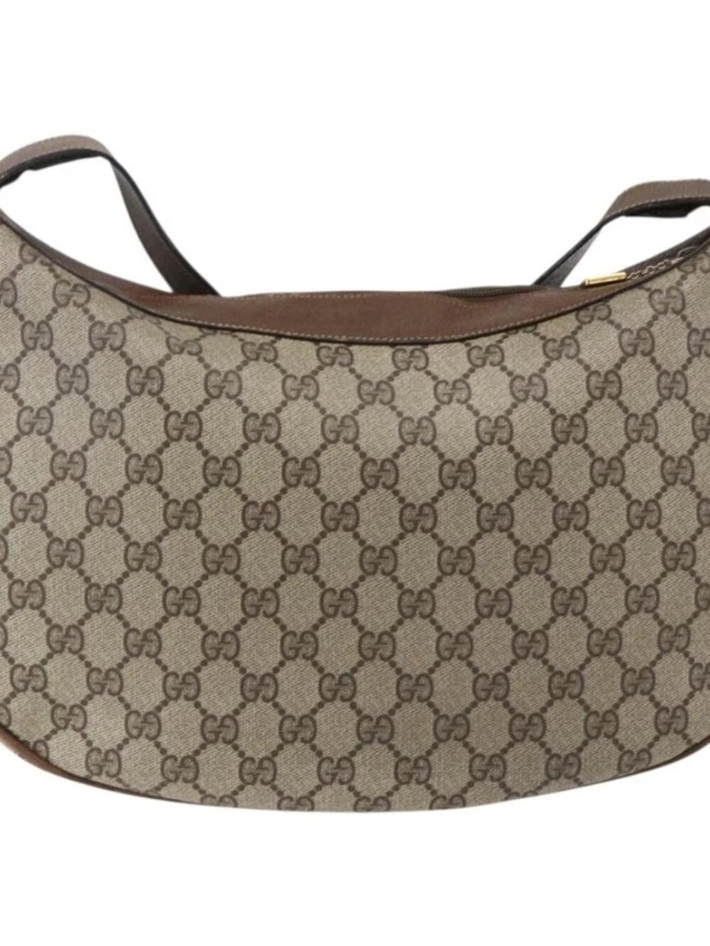 GUCCI GG Supreme Shoulder Bag PVC Beige Gold 001 256 0719 Auth mr2014 - Picture 3 of 16